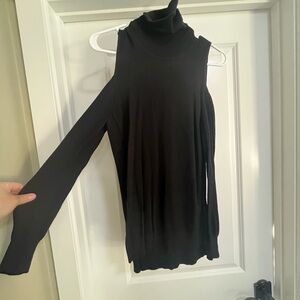 JOE FRESH Turtleneck with cut out shoulders